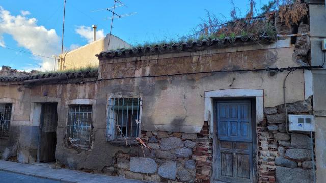 Fachada del inmueble donde se encuentran los baños de tradición árabe. Foto del equipo de arqueólogos.