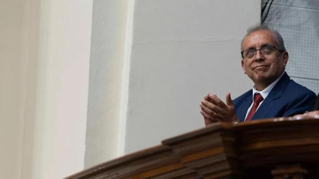 Fotografía de archivo fechada el 28 de julio de 2024 de Nicanor Boluarte, hermano de la presidenta de Perú, Dina Boluarte.