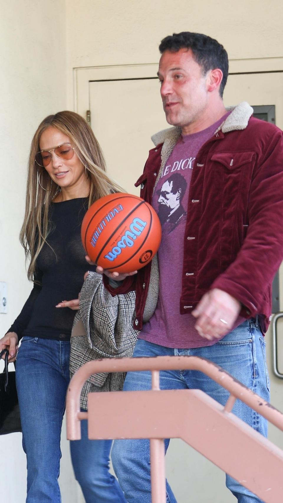 Ben Affleck y Jennifer Lopez, en una de sus últimas imágenes públicas.