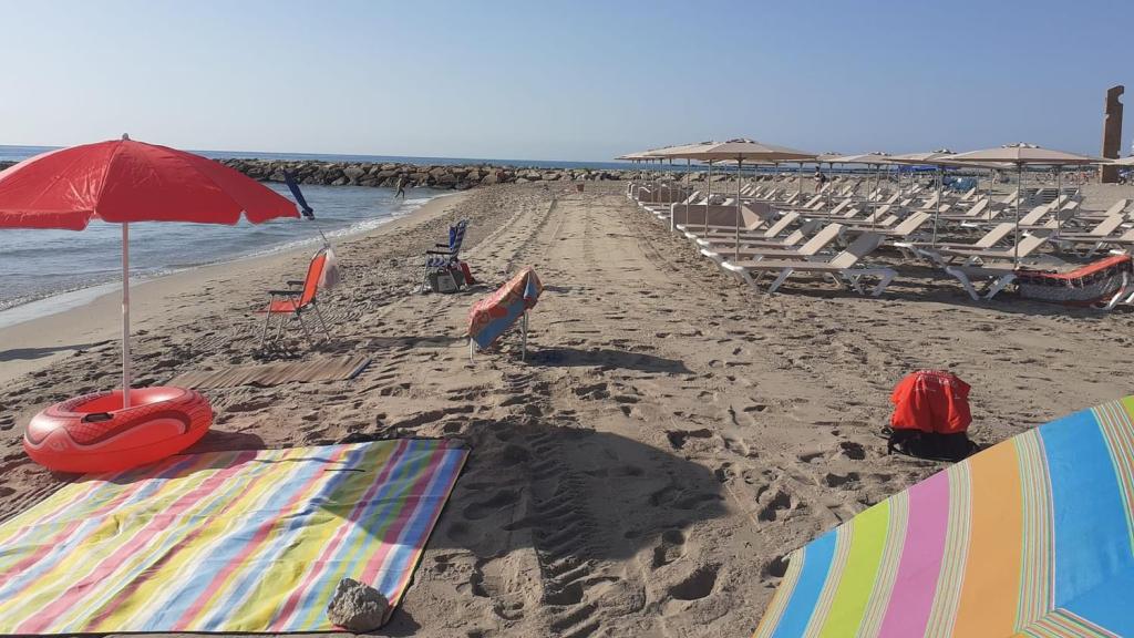 Primera línea de playa de El Campello. EE