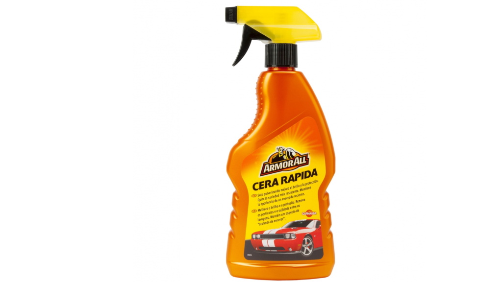 Cera rápida Armor All spray.