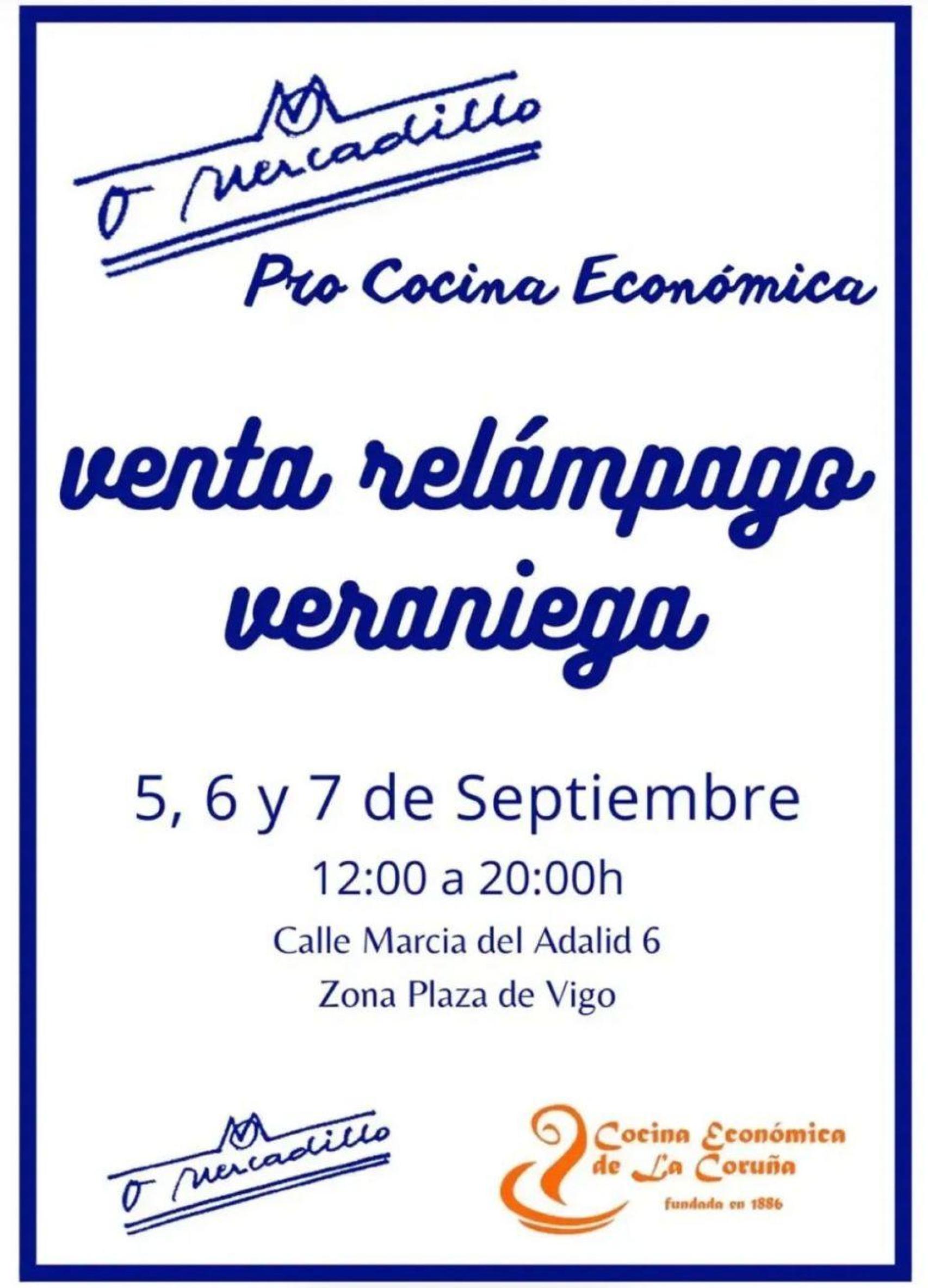 Mercadillo benéfico A Coruña
