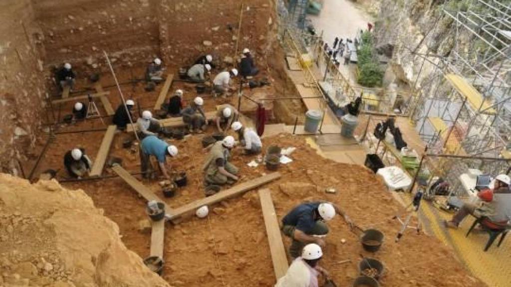 Yacimientos de la Sierra de Atapuerca donde comienza el rodaje de La huella del Mal. Foto: Planeta