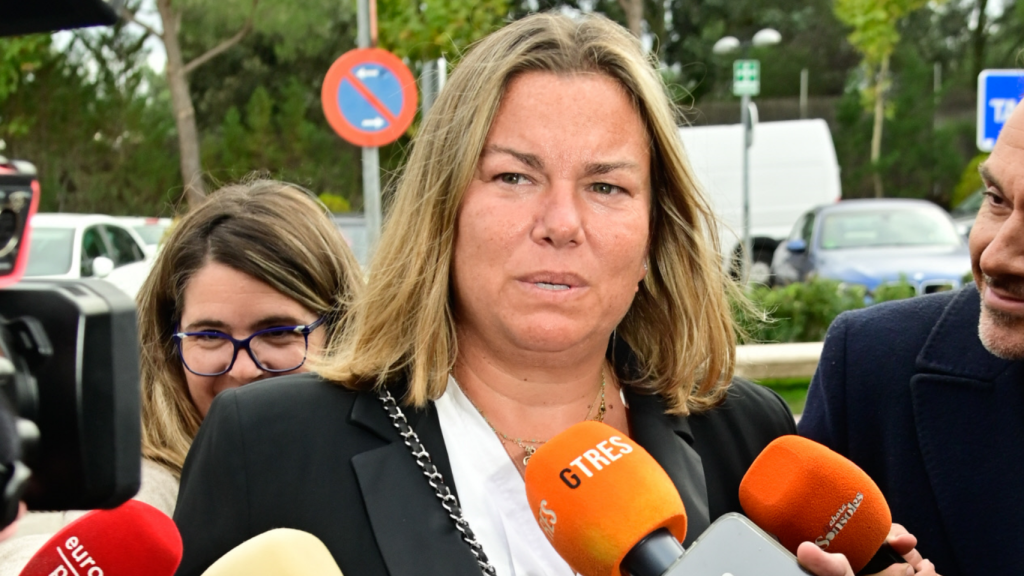 Caritina Goyanes en octubre de 2023.