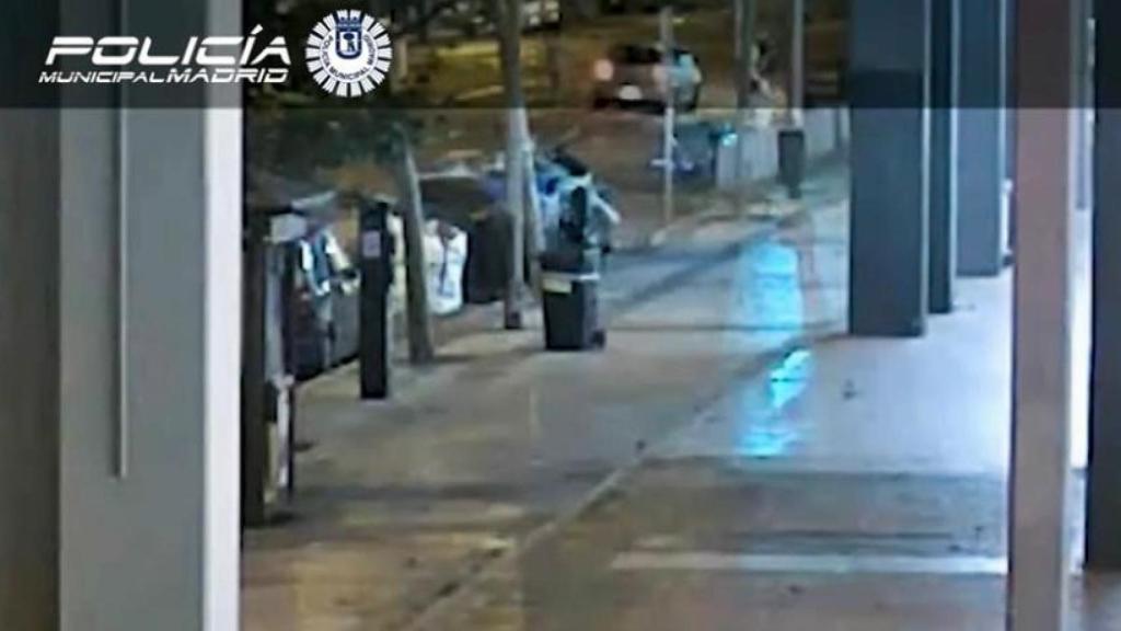 El atropello en calle Orense con la calle Basílica.