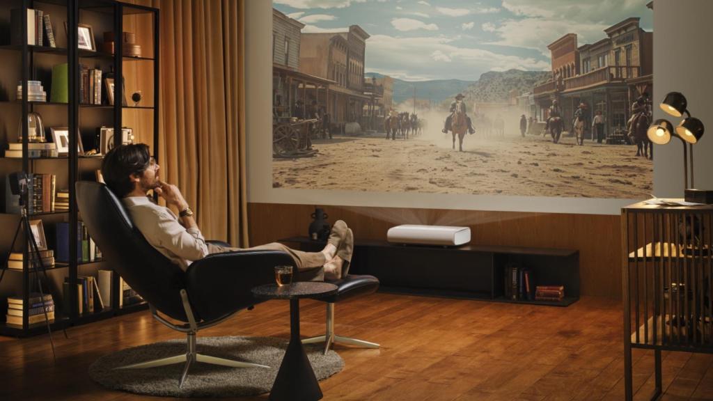 The Premiere 9 consigue tamaños de pantalla de hasta 130 pulgadas