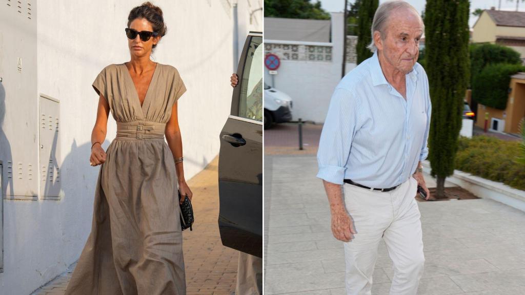 Inés Domecq y José María García en un fotomontaje de EL ESPAÑOL.