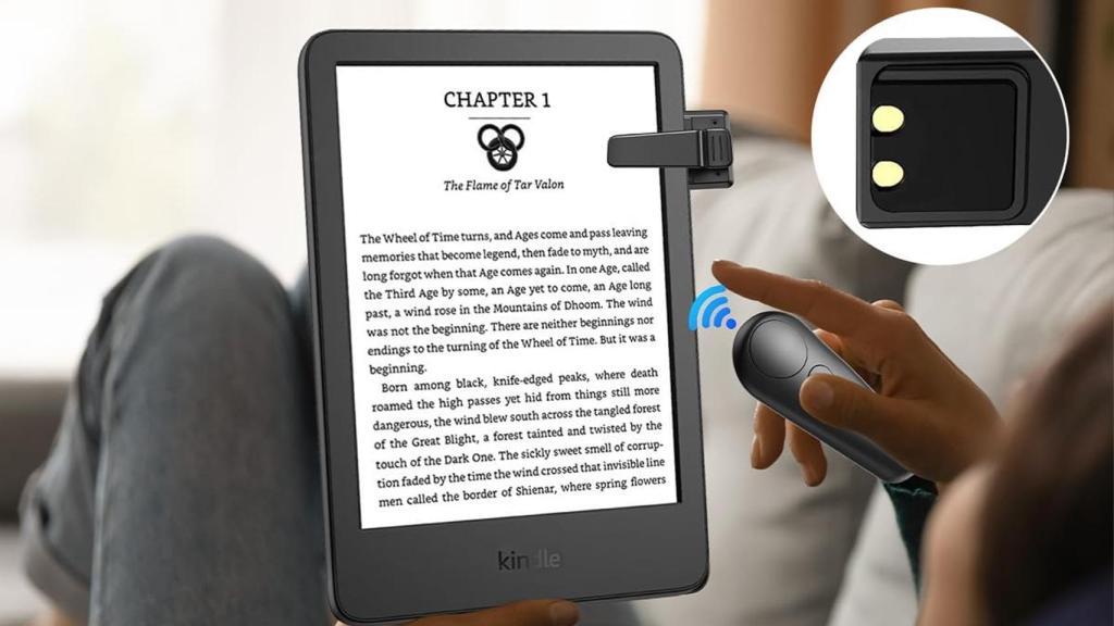 Pasador de páginas de eBook