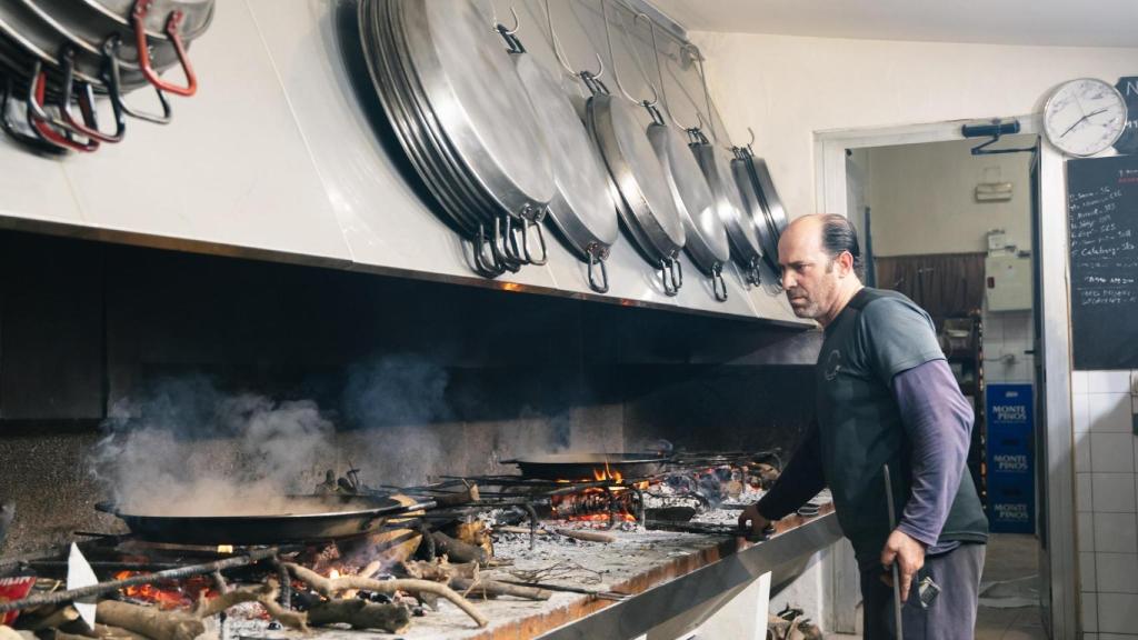 Las paellas a leña del restaurante L'Alter