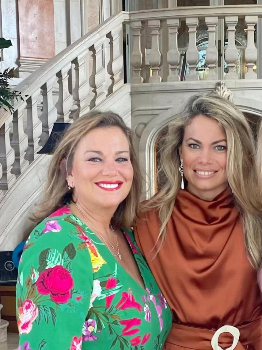 La imagen con la que Carla Goyanes ha recordado a su hermana, Caritina.