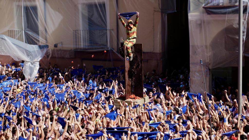 El cipotegato en las fiestas de Tarazona 2024.