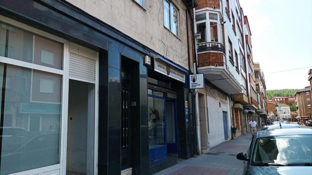 El punto de venta en Guardo