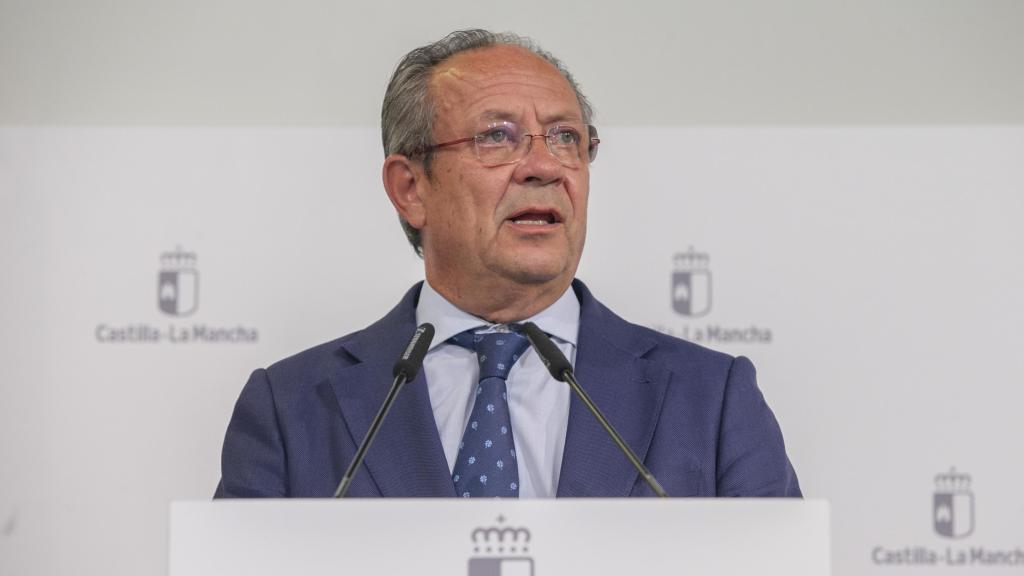 Juan Alfonso Ruiz Molina, consejero de Hacienda de Castilla-La Mancha. Foto: JCCM.