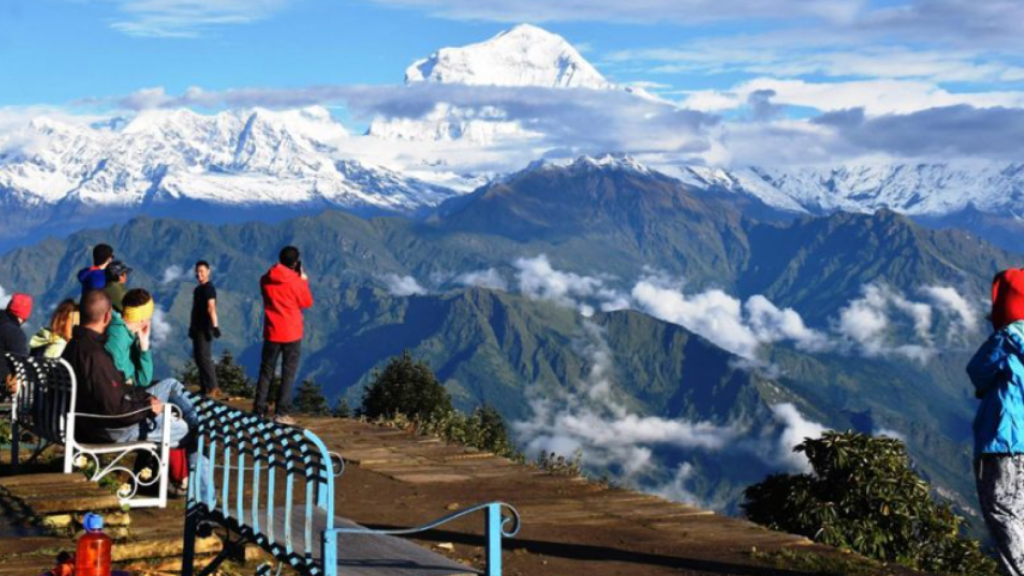 Una zona de senderismo en Nepal.
