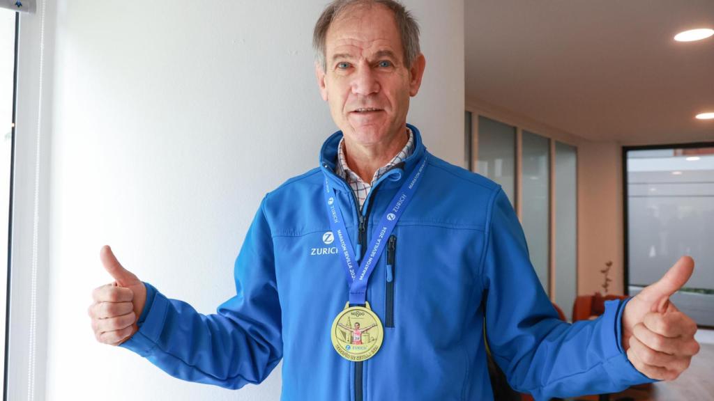 El doble campeón del mundo de maratón, Abel Antón