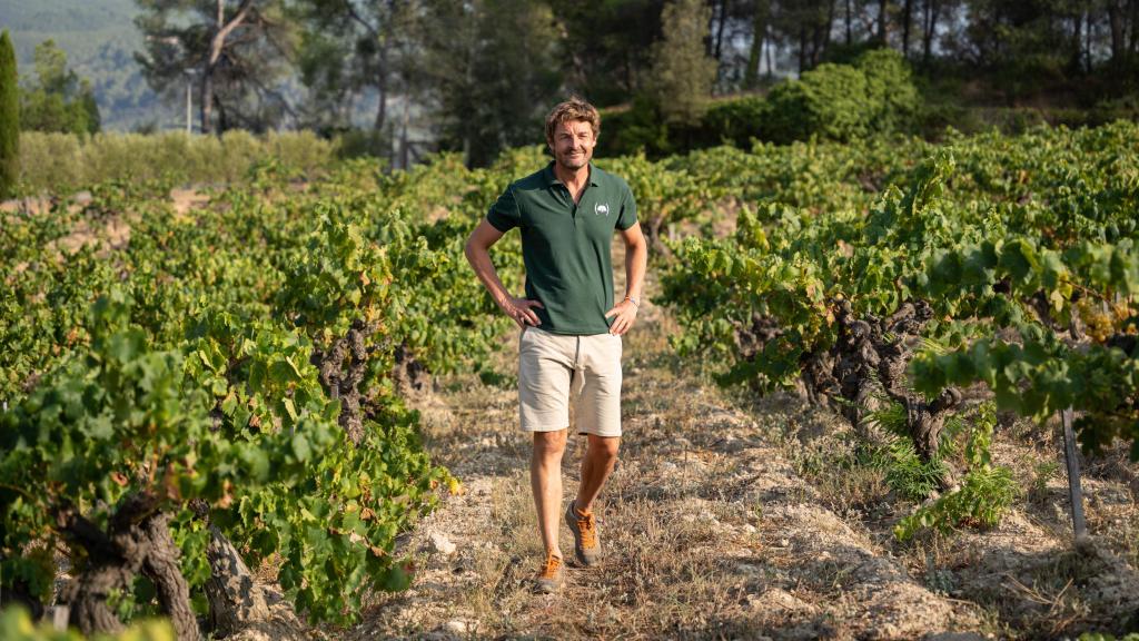 Pepe Raventós durante la entrevista con EL ESPAÑOL en su finca en el Penedès.