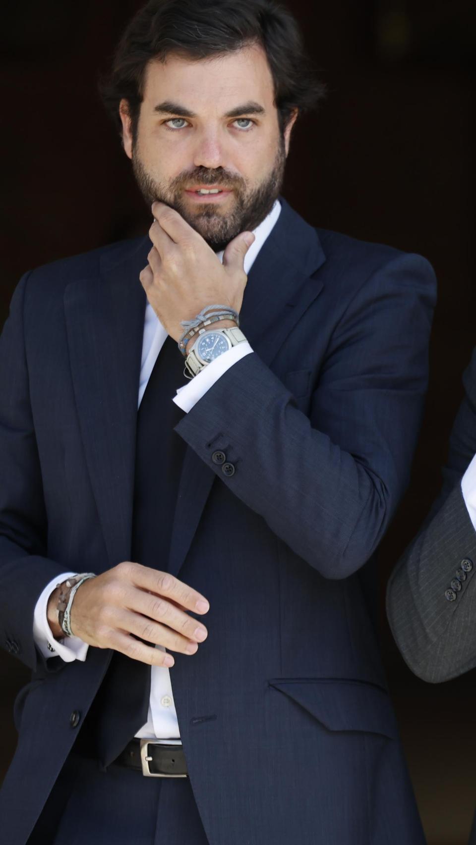 Jaime Matos Salazar, este pasado miércoles, día 28, en el tanatorio La Paz, en Madrid.