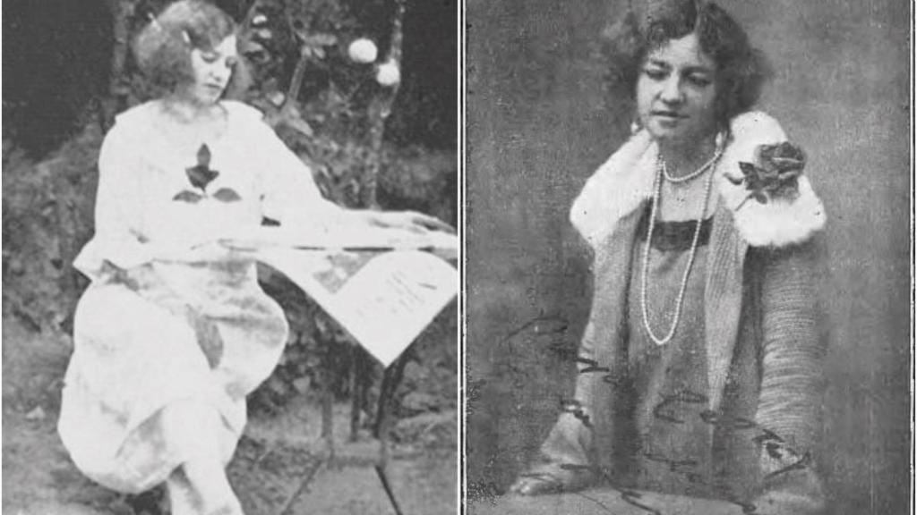 Distintas imágenes conservadas de Herminia Fariña