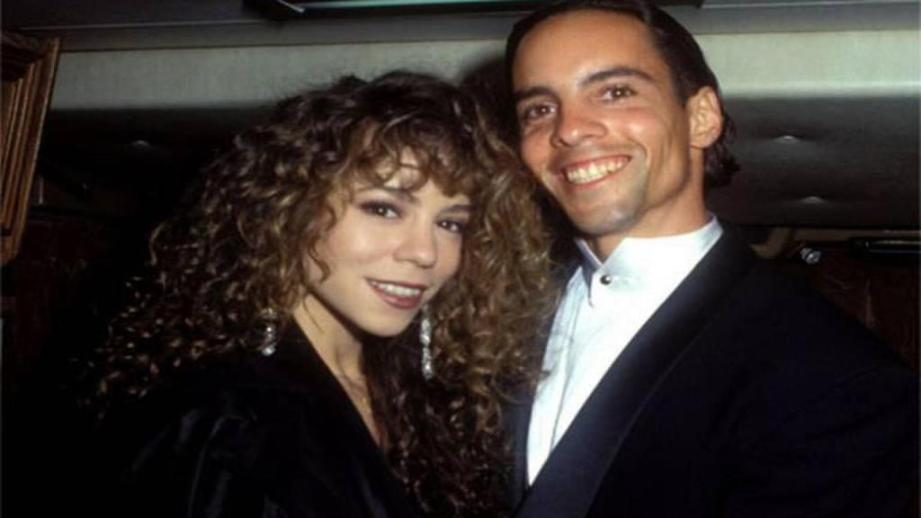 Mariah Carey junto a su hermano Morgan, en una imagen de archivo.