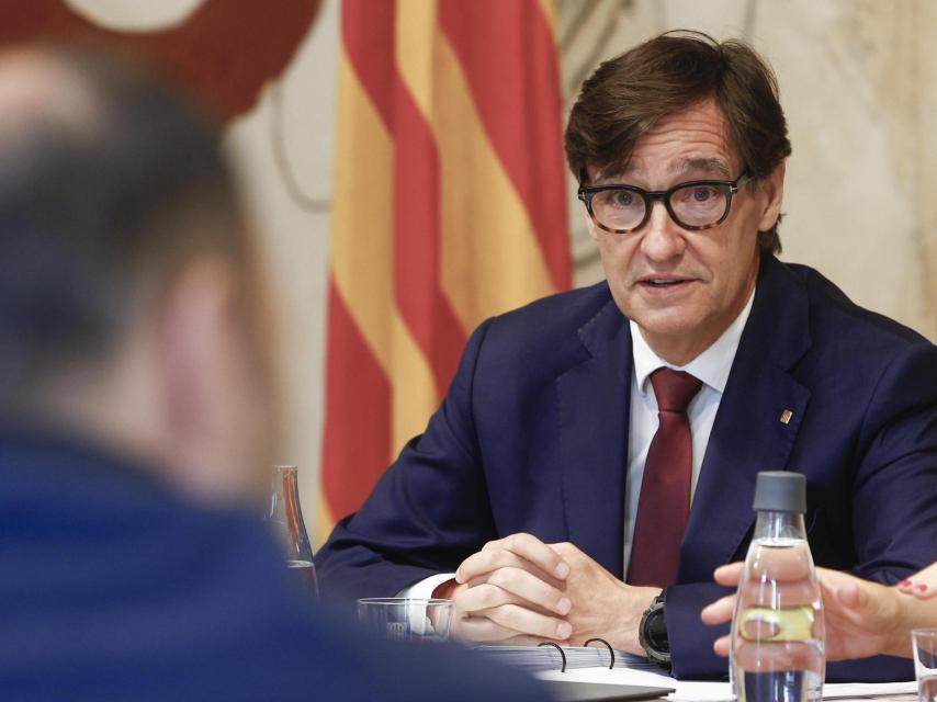 El presidente de la Generalitat, Salvador Illa.