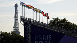 Una de las gradas durante los Juegos Paralímpicos de París 2024.