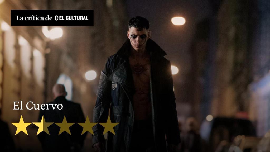 Bill Skarsgård como Eric Draven en 'El Cuervo' (2024)