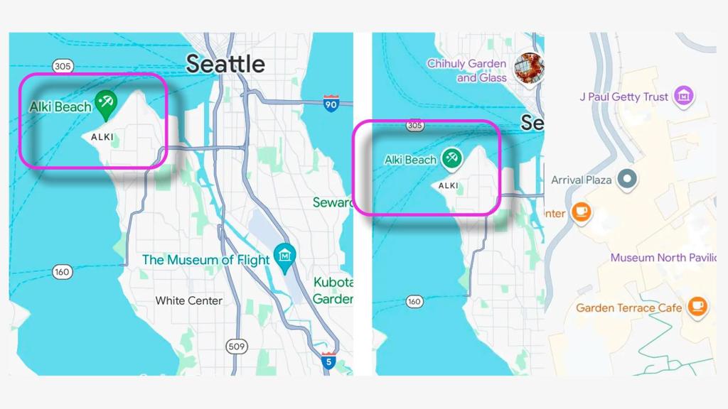 El pin antiguo en la izquierda y el nuevo en la derecha