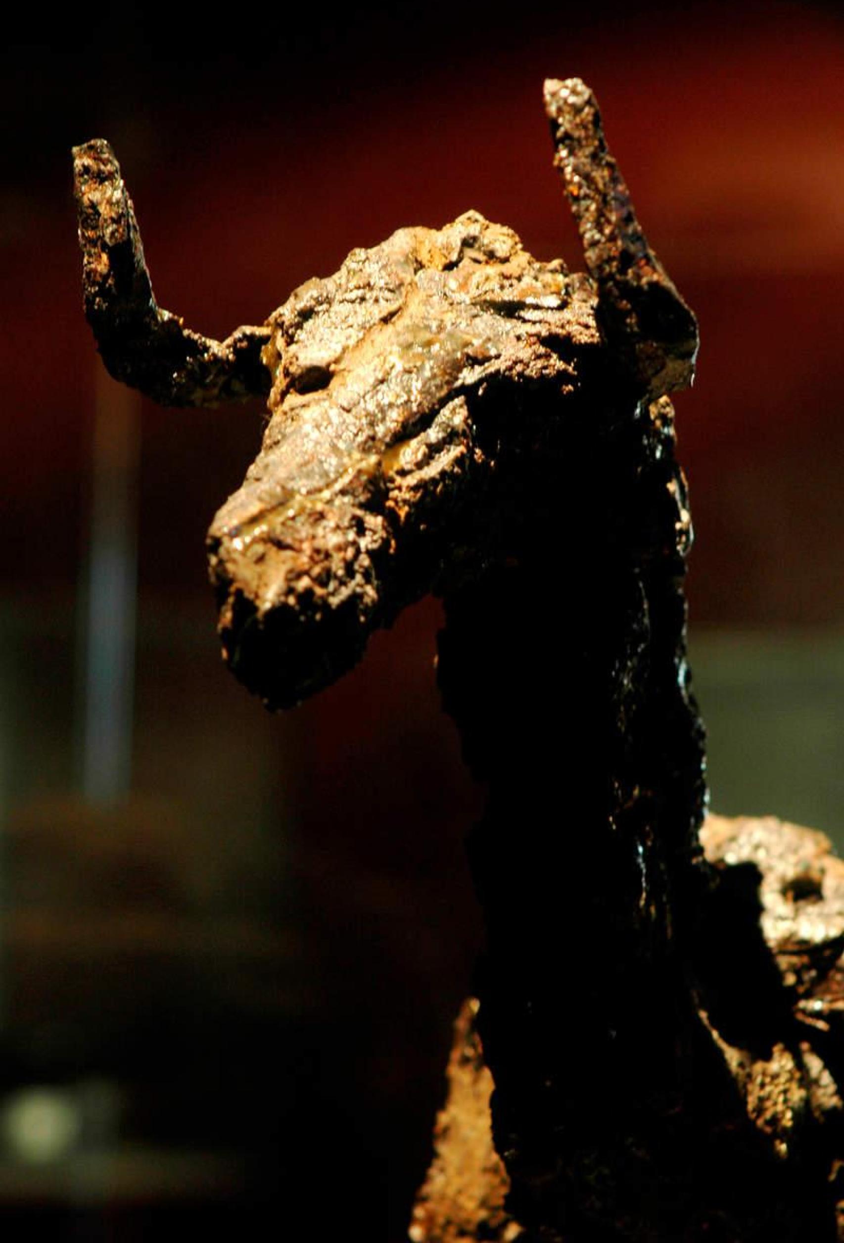 Morillo de hierro de entre los siglos IV y III a.C.