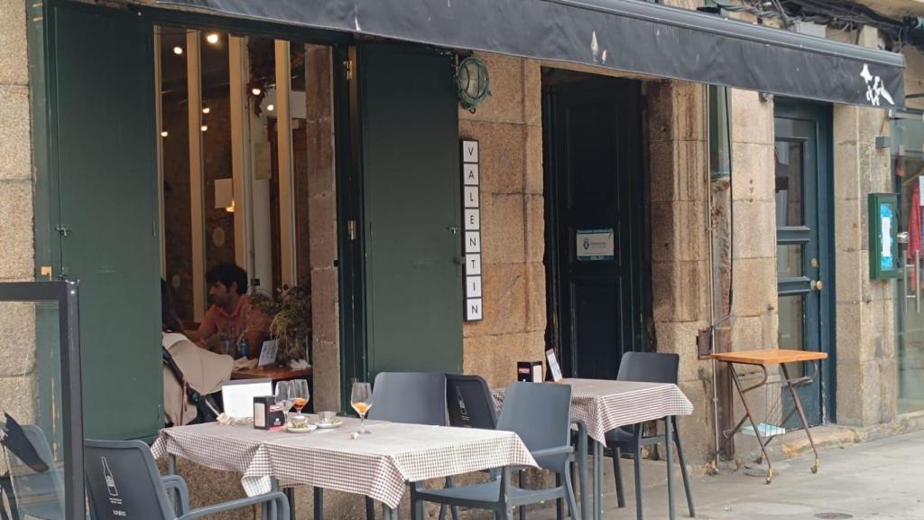 Valentín, en A Coruña.