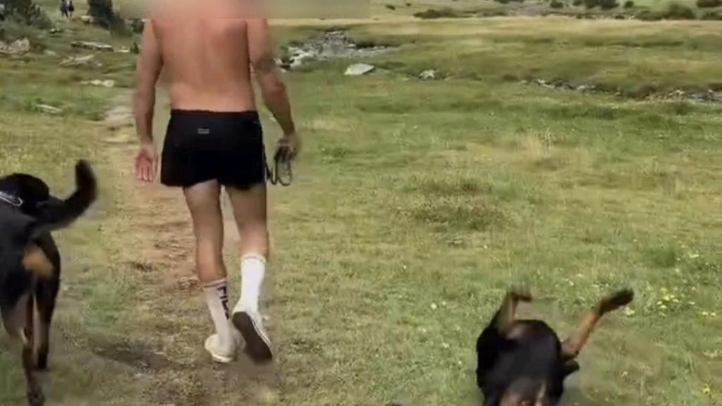 Captura del vídeo publicado en las redes de la influencer