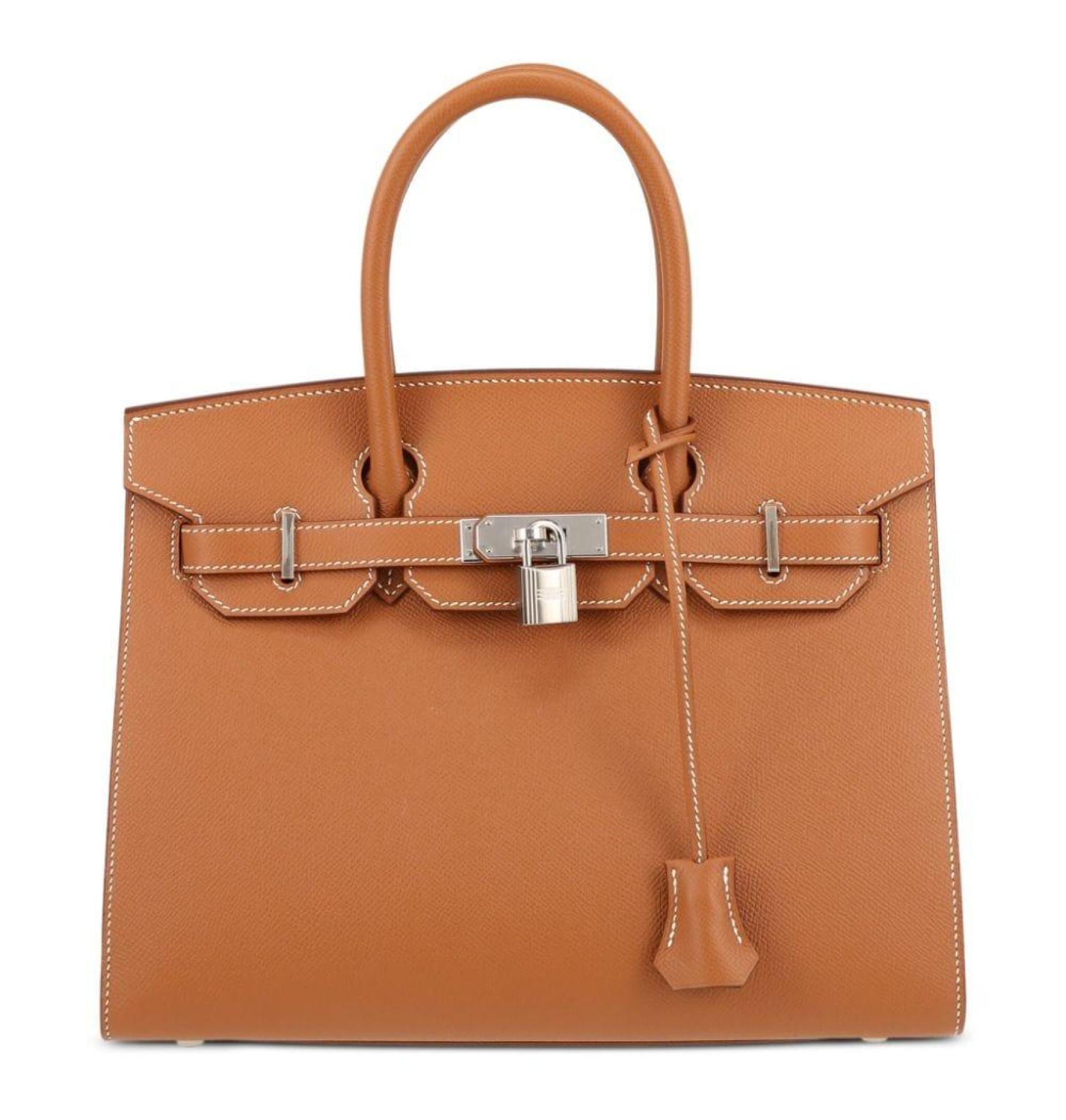 Birkin de Hermés en tono camel.