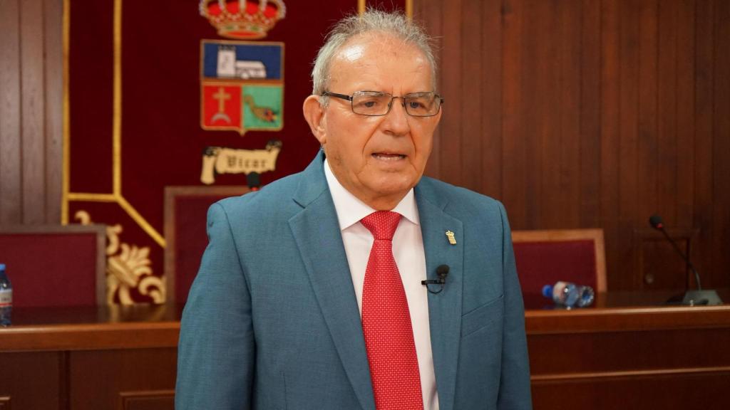 El alcalde de Vícar, Antonio Bonilla, en una foto de archivo.