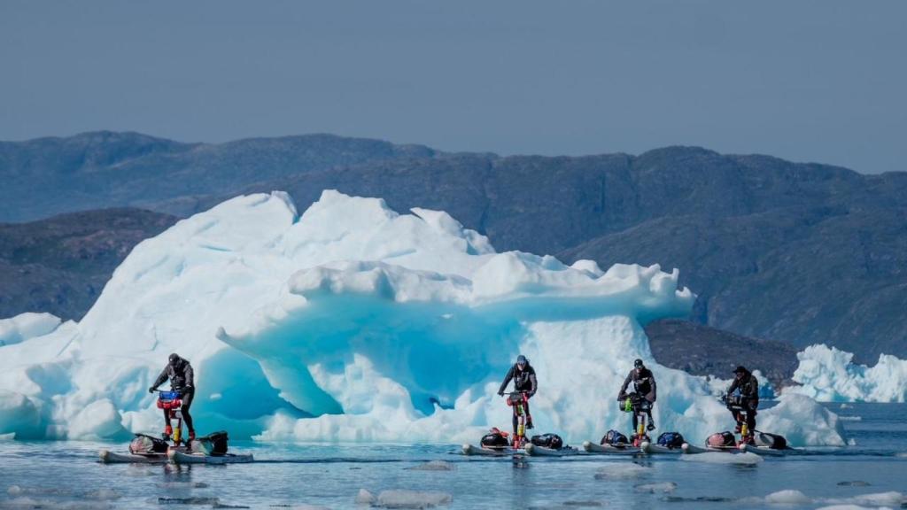 La aventura de Miguel Ángel Tobías se recogerá en el documental 'Life’s Ice'.