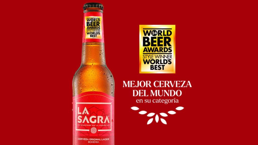 La Sagra, cerveza premiada.