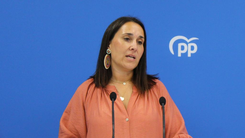 Alejandra Hernández, portavoz del PP de Castilla-La Mancha.
