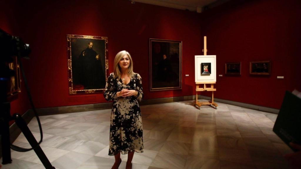 Patricia del Pozo, consejera de Cultura, en el Museo de Bellas Artes de Sevilla