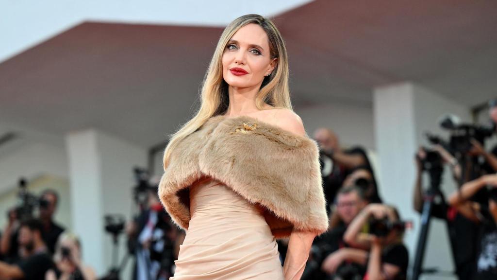 Angelina Jolie en Venecia, donde ha presentado 'Maria', de Pablo Larraín. Foto: Ettore Ferrari / EPA/ANSA/ EFE