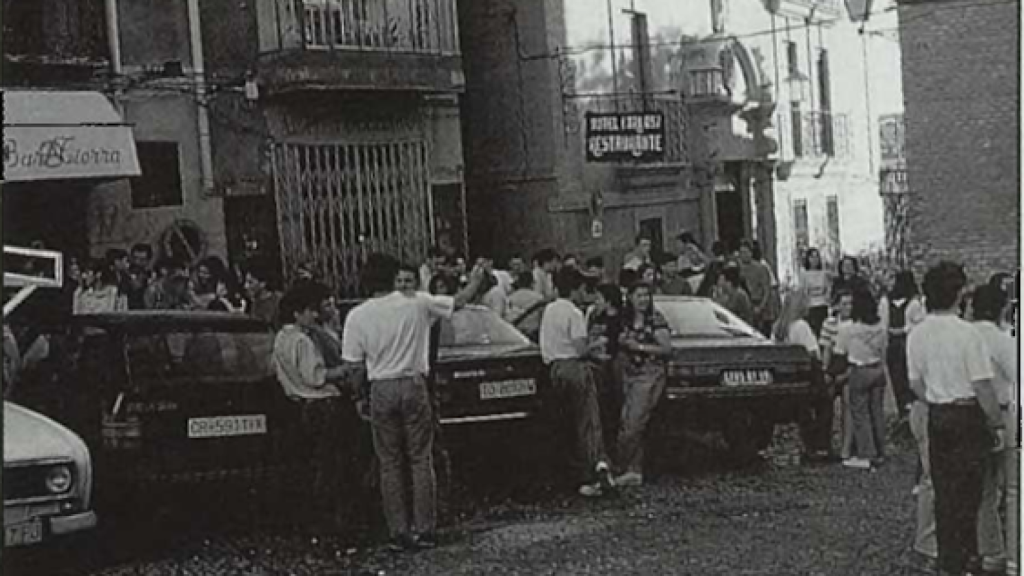 Bar Tierra a principios de los 90. BVCLM.