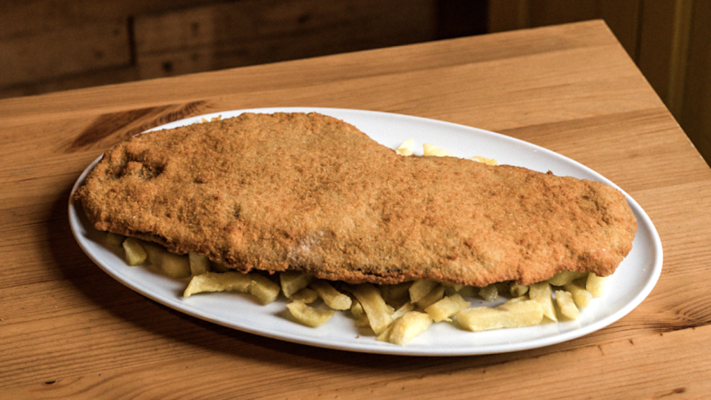 Cachopo de la Sidrería El Montañés
