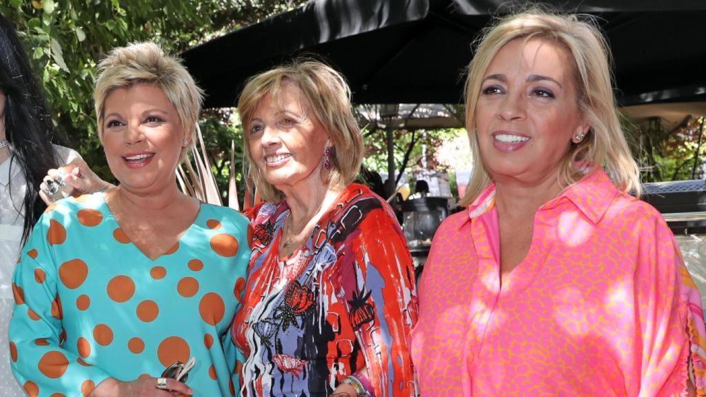 María Teresa Campos junto a Carmen Borrego y Terelu en una imagen de archivo.