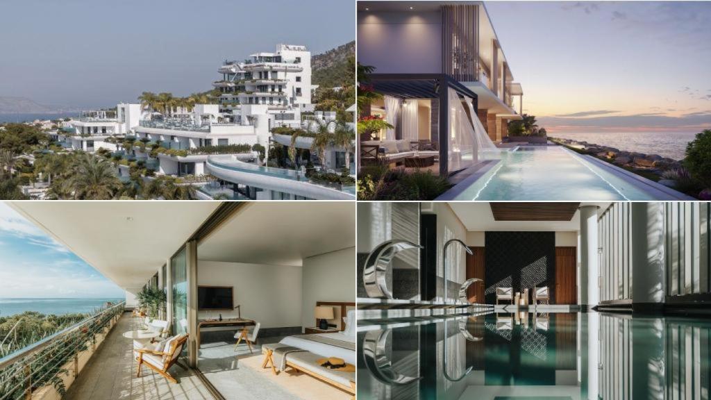 Diferentes espacios del 'resort' en el que se han alojado los Javis.