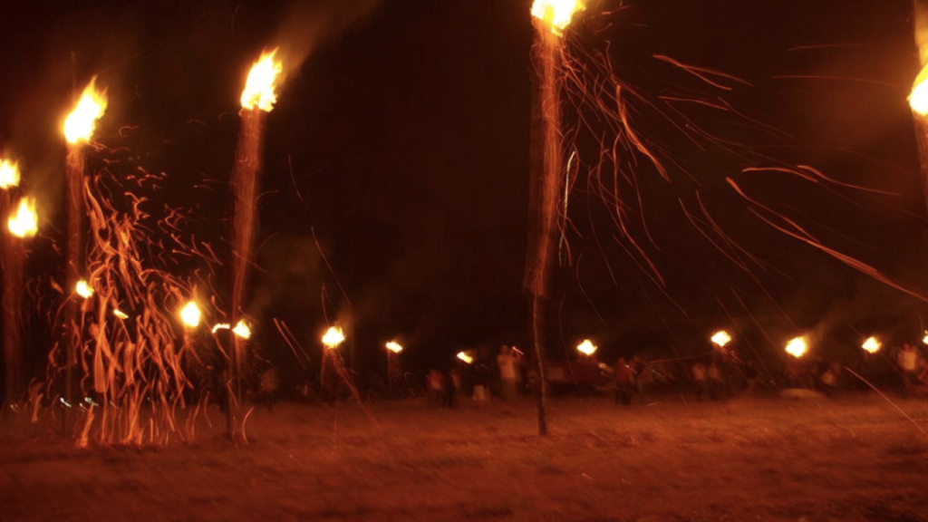 Queima das Fachas de Castelo en Taboada