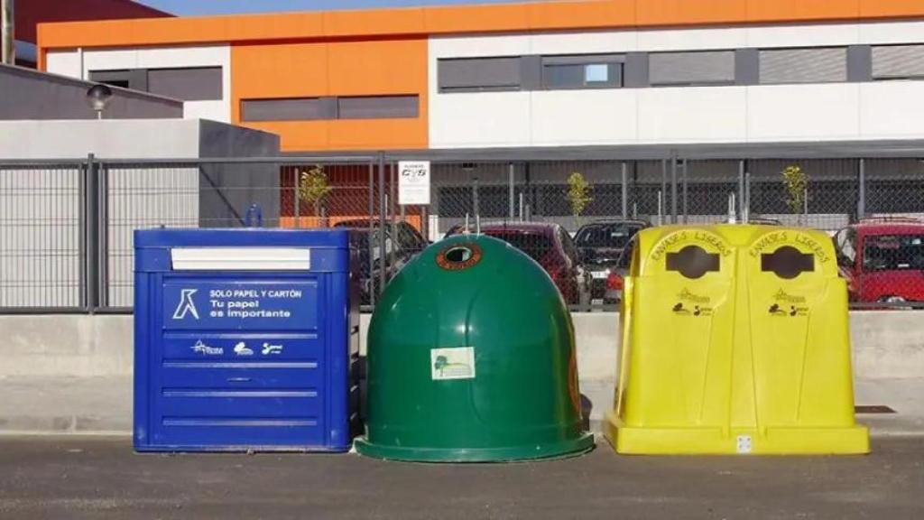 Contenedores de la Diputación de Toledo.