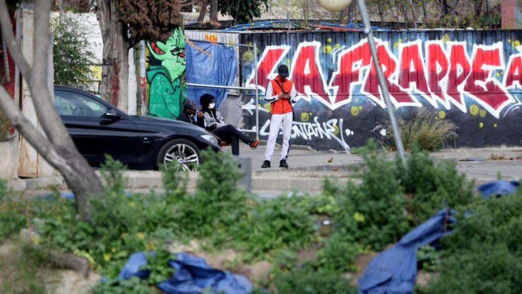 La entrada de la ciudad de La Paternelle, en Marsella.