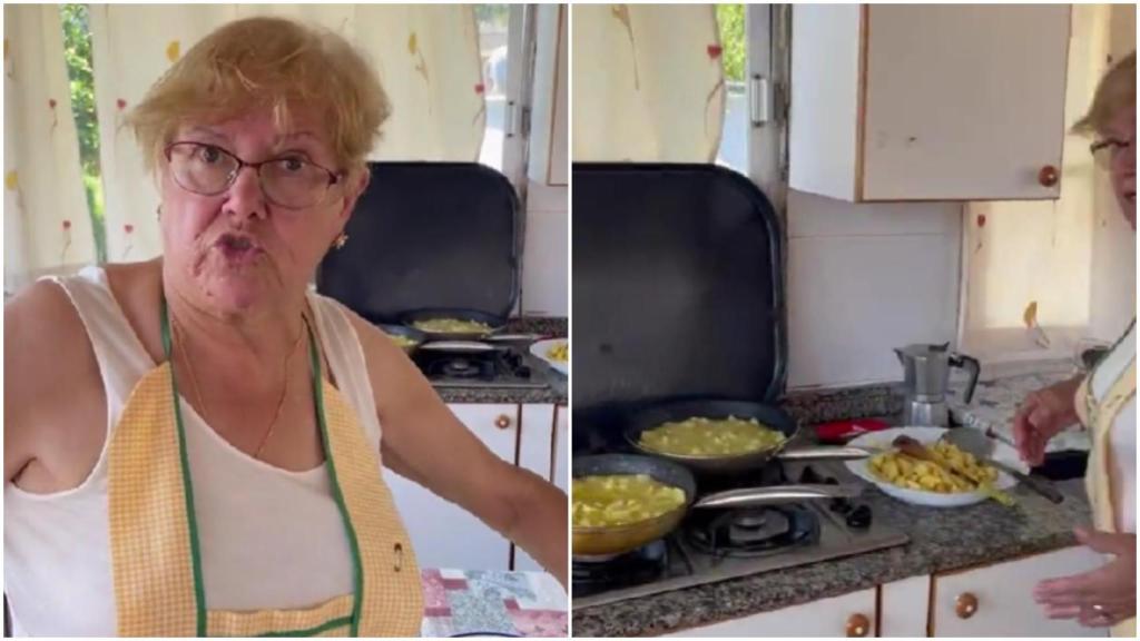 La comida para pocos de una abuela gallega.