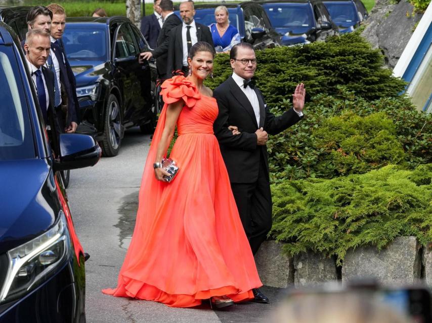 Victoria y Daniel de Suecia, dos de los flamantes invitados a la boda real noruega.