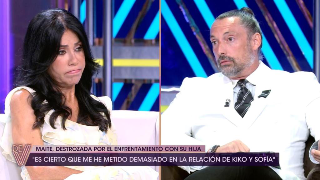 Maite Galdeano y José Antonio León en 'De viernes'.