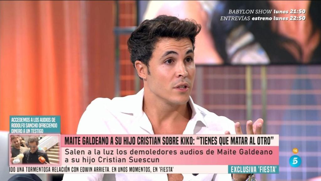 Kiko Jiménez en 'Fiesta'