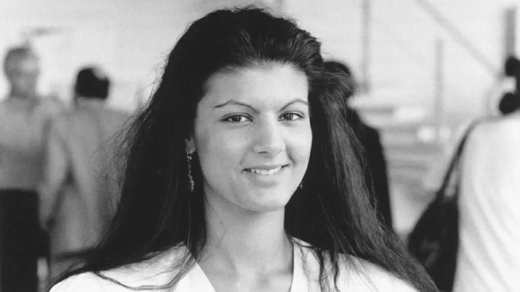 Sahra Wagenknecht de joven