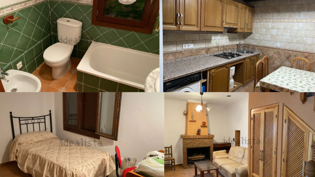 Imágenes de la casa de Benalauría.